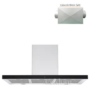 Coifa Parede Split Flat Touch 90cm Inox 220V - CLD21042