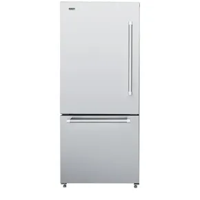 Refrigerador Tecno Professional Side By Side Bottom Freezer 445L Inox Abertura p/ Esquerda TR44BXDB