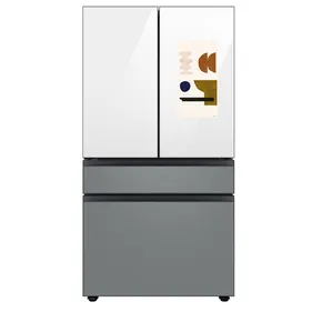 Refrigerador Side by Side French Door 477L 90cm Branco/Cinza 220V