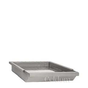 Chapa Profissional Drop-in Griddle para Churrasqueira Coyote 40cm Inox - C1GRDL